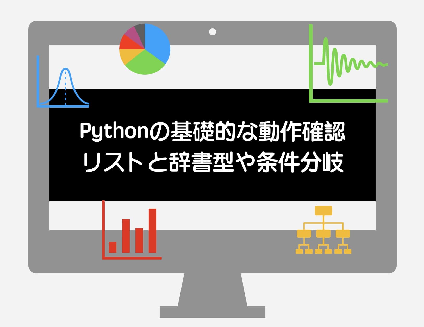 pythonの基礎的な動作